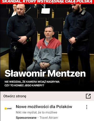 Mentzen na celowniku